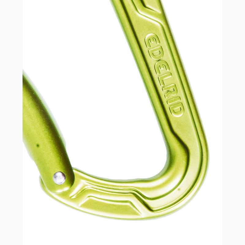 Mászókarabiner EDELRID Bulletproof Bent II oasis 4