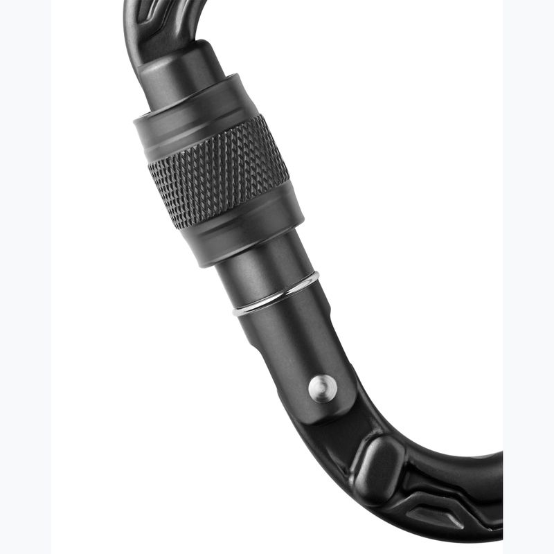 Mászókarabiner EDELRID HMS Bullet Screw black 2