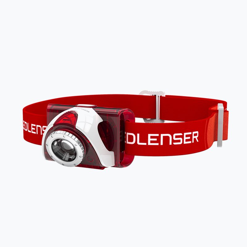 Ledlenser SEO5 fejlámpa piros 6006