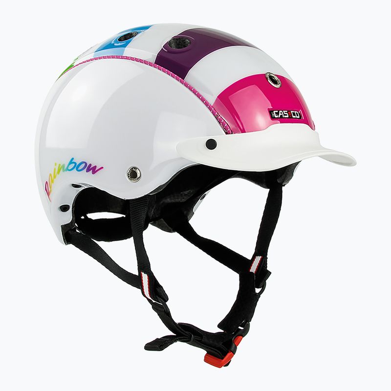 Gyerek kerékpáros sisak CASCO Mini 2 rainbow 6