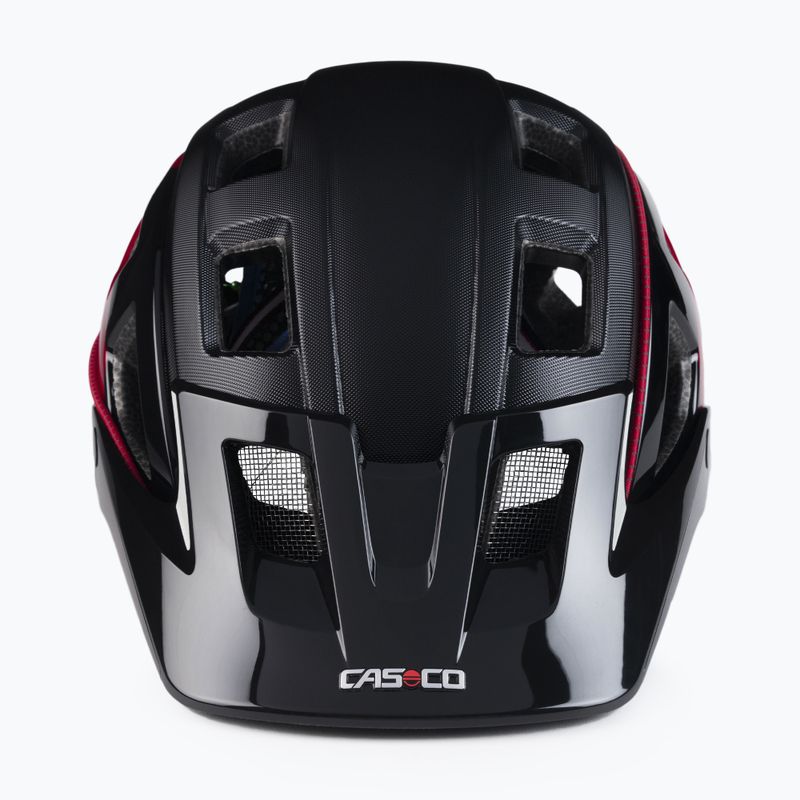 CASCO kerékpáros sisak MTBE 2 fekete/piros 04.1325 2