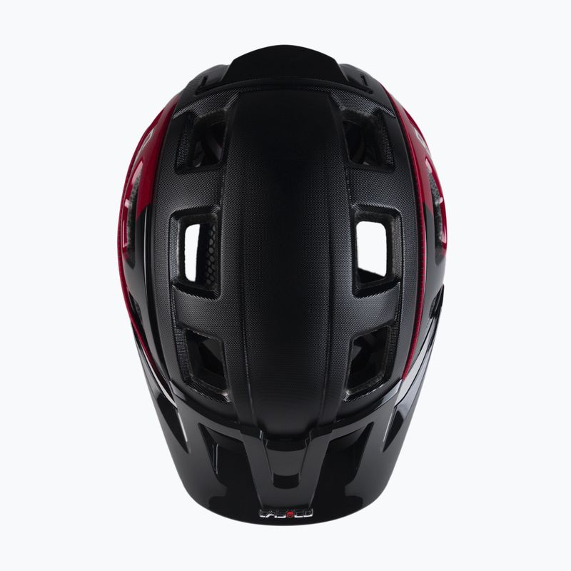 CASCO kerékpáros sisak MTBE 2 fekete/piros 04.1325 6