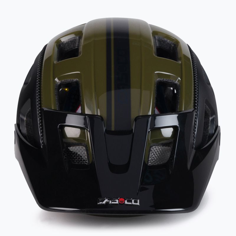 CASCO kerékpáros sisak MTBE 2 fekete/zöld 04.1345 2