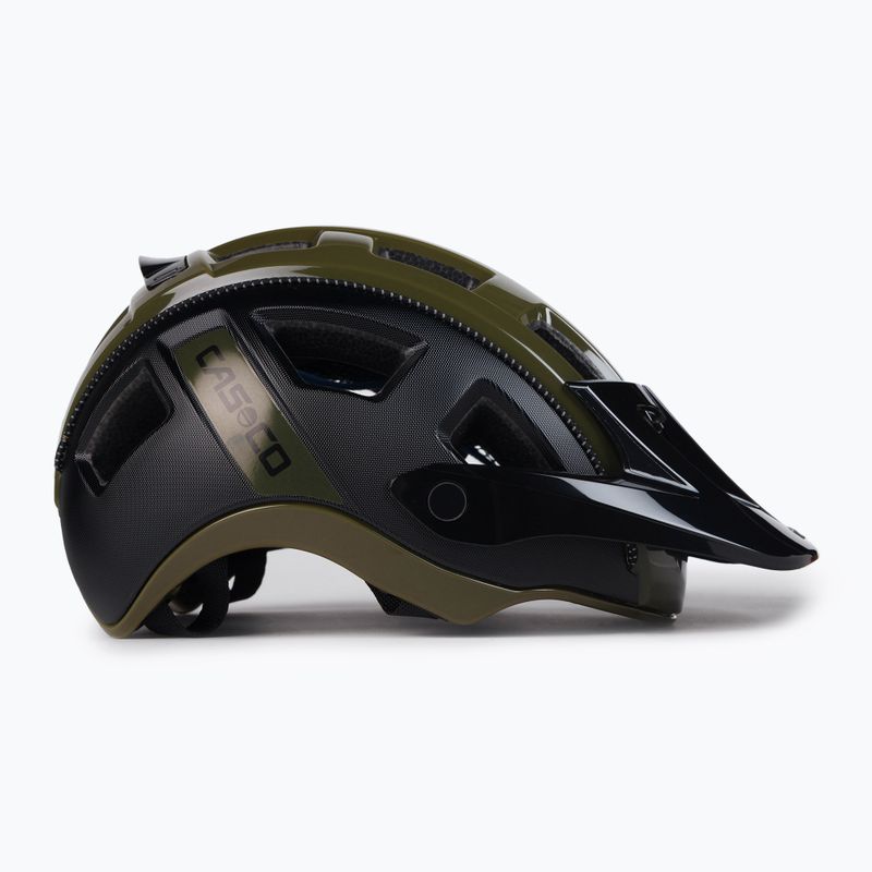 CASCO kerékpáros sisak MTBE 2 fekete/zöld 04.1345 3