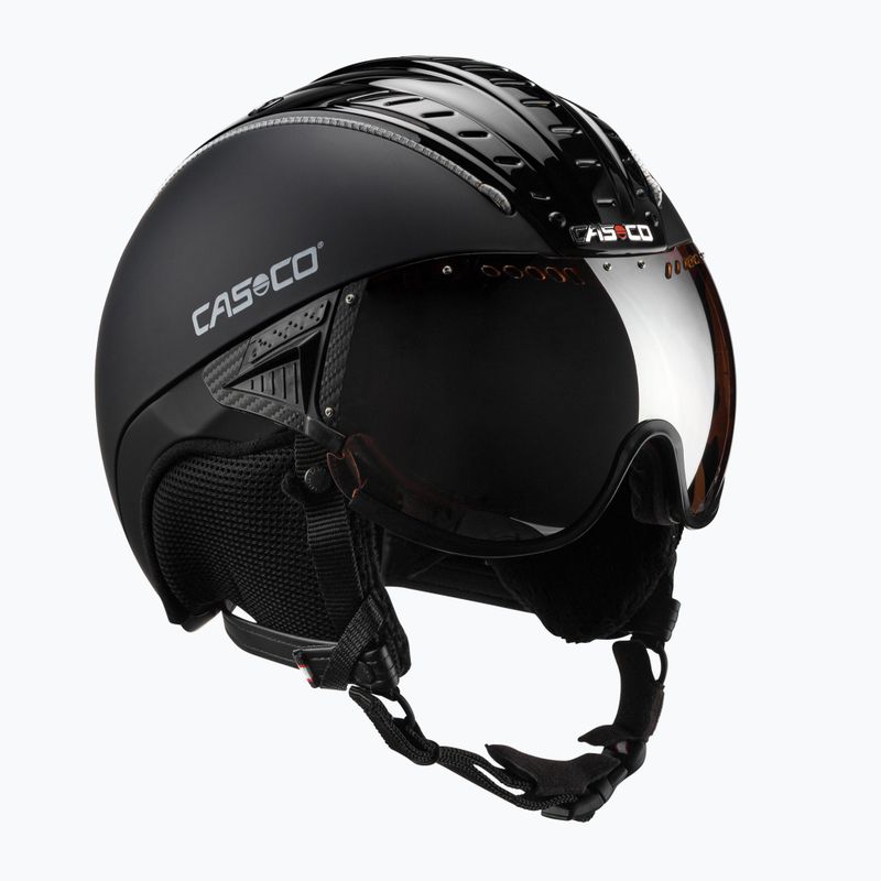 CASCO síbukósisak SP-2 Carbonic Visor fekete 07.3732