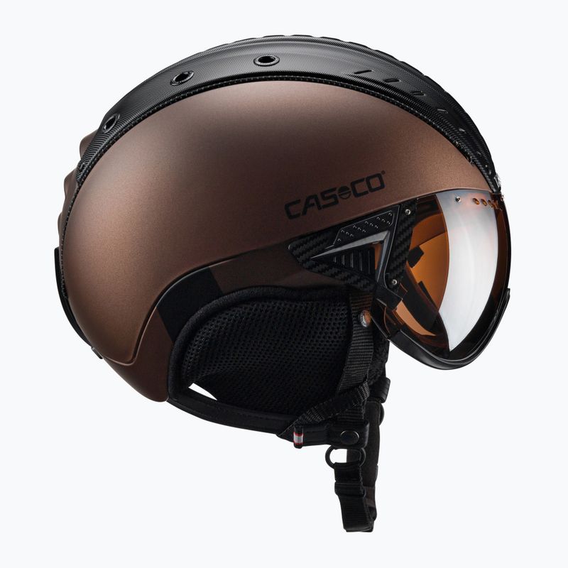 Sí sisak CASCO SP-2 Carbonic Visor barna 07.3733 4