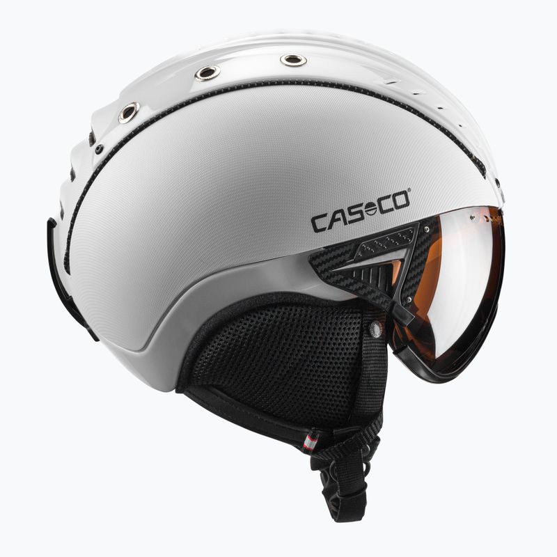 CASCO síbukósisak SP-2 Carbonic Visor fehér 07.3737 4