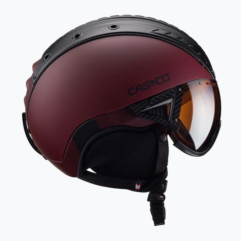 CASCO síbukósisak SP-2 Carbonic Visor piros 07.3738 3