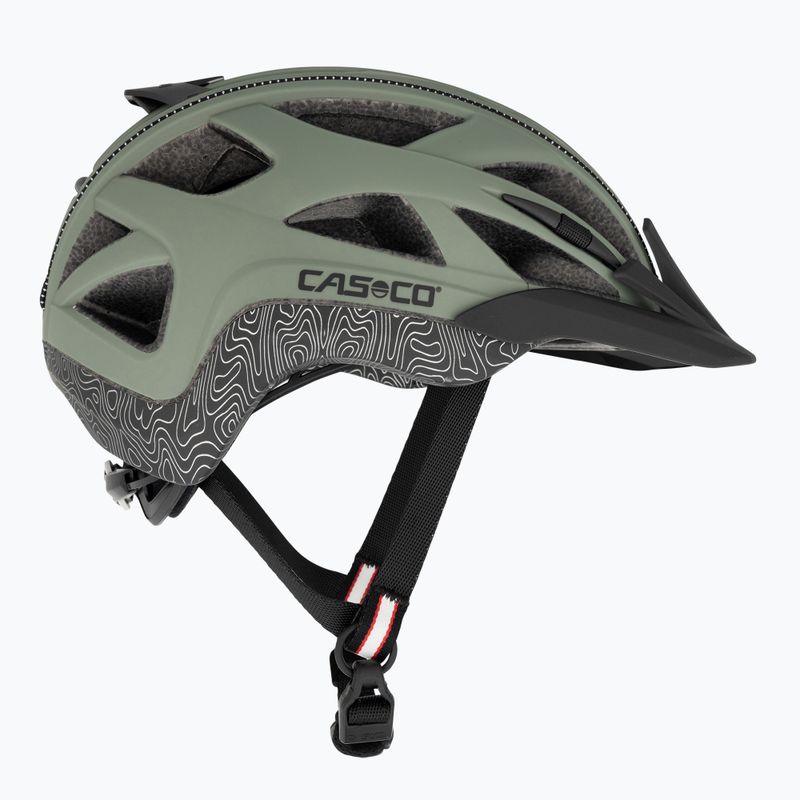 Kerékpáros sisak CASCO Activ 2 pathUszonyder/green 4