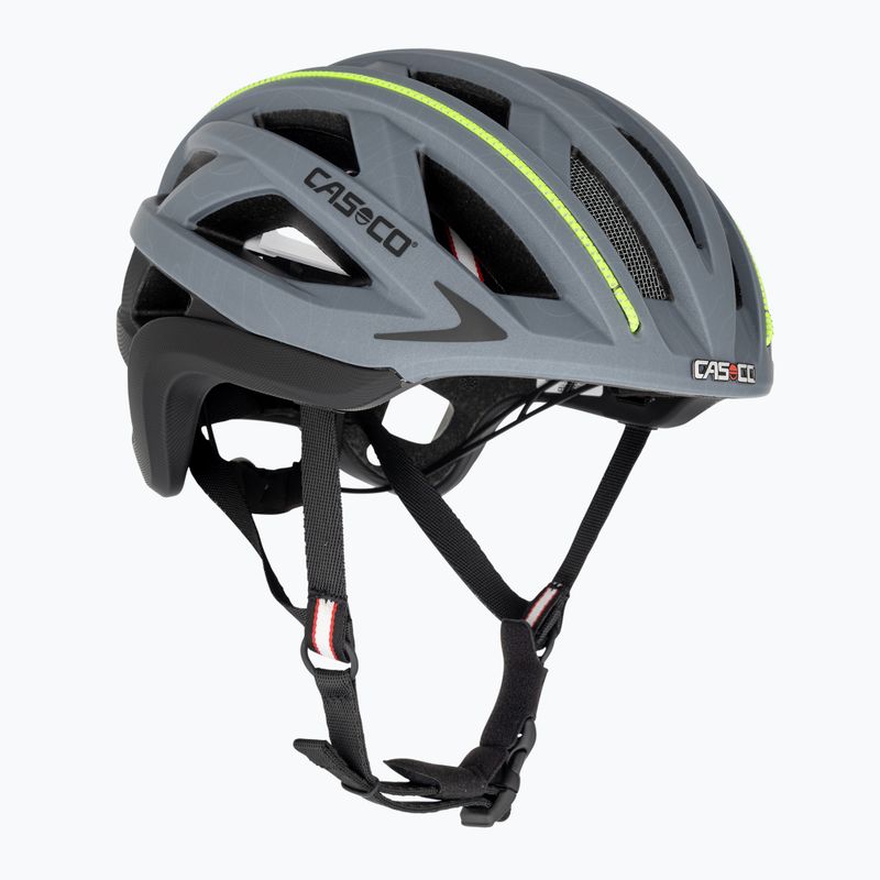 Kerékpáros sisak CASCO Cuda 2 Strada structured lunar grid