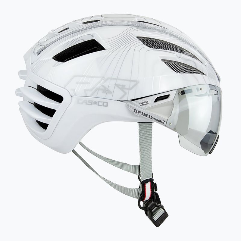 Kerékpáros sisak CASCO Speedairo 2 RS pure motion white 6
