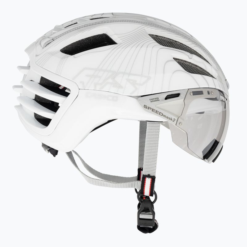 Kerékpáros sisak CASCO Speedairo 2 RS pure motion white 4