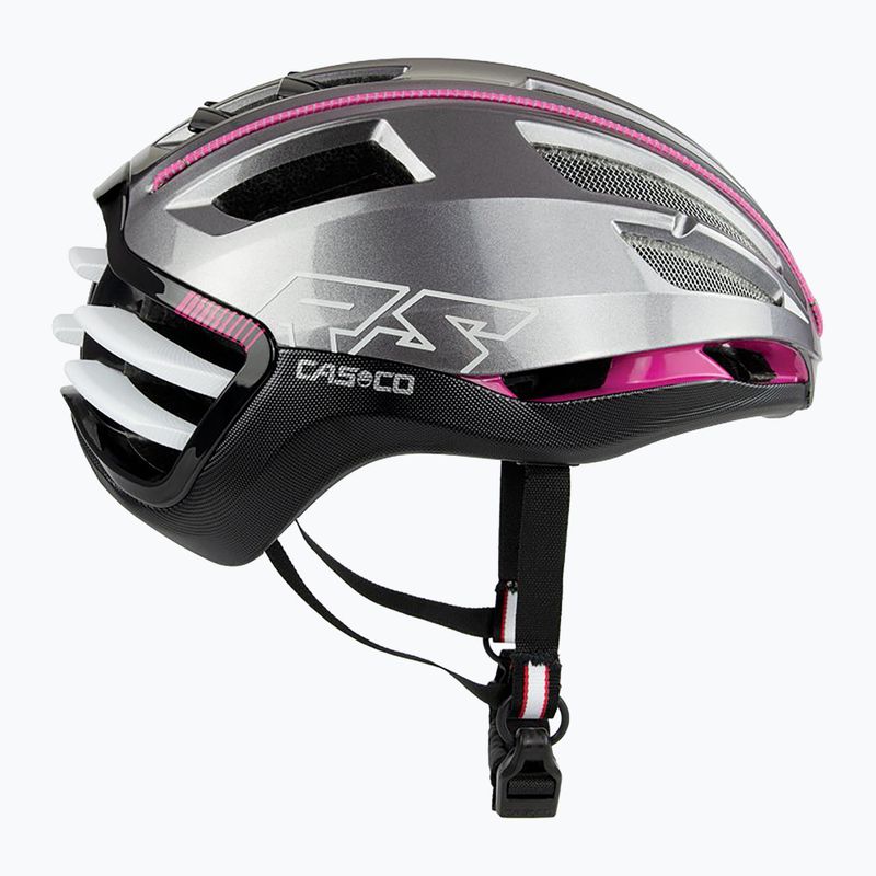Kerékpáros sisak CASCO Speedairo 2 anthracite fuchsia 6