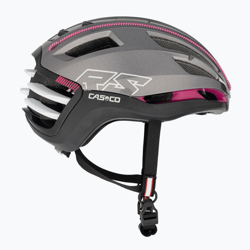 Kerékpáros sisak CASCO Speedairo 2 anthracite fuchsia 4