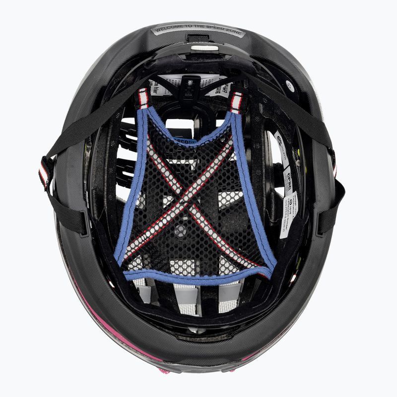 Kerékpáros sisak CASCO Speedairo 2 anthracite fuchsia 5