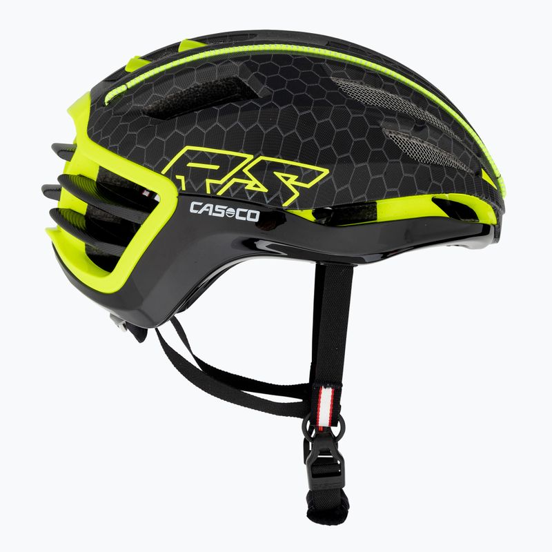 Kerékpáros sisak CASCO Speedairo 2 neon hive 4