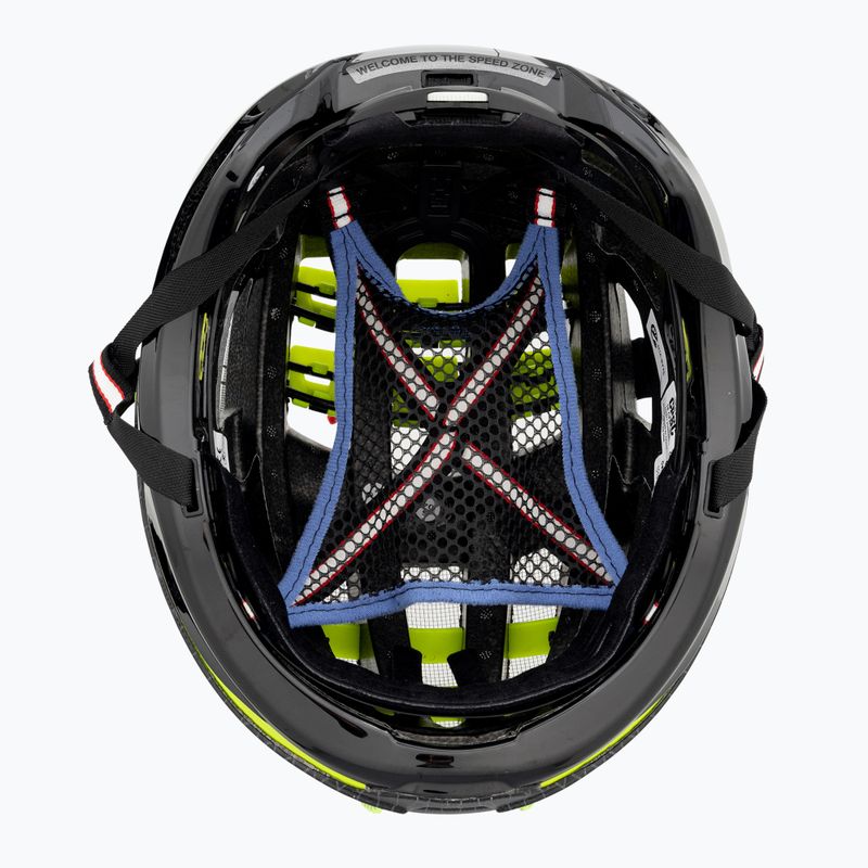 Kerékpáros sisak CASCO Speedairo 2 neon hive 5