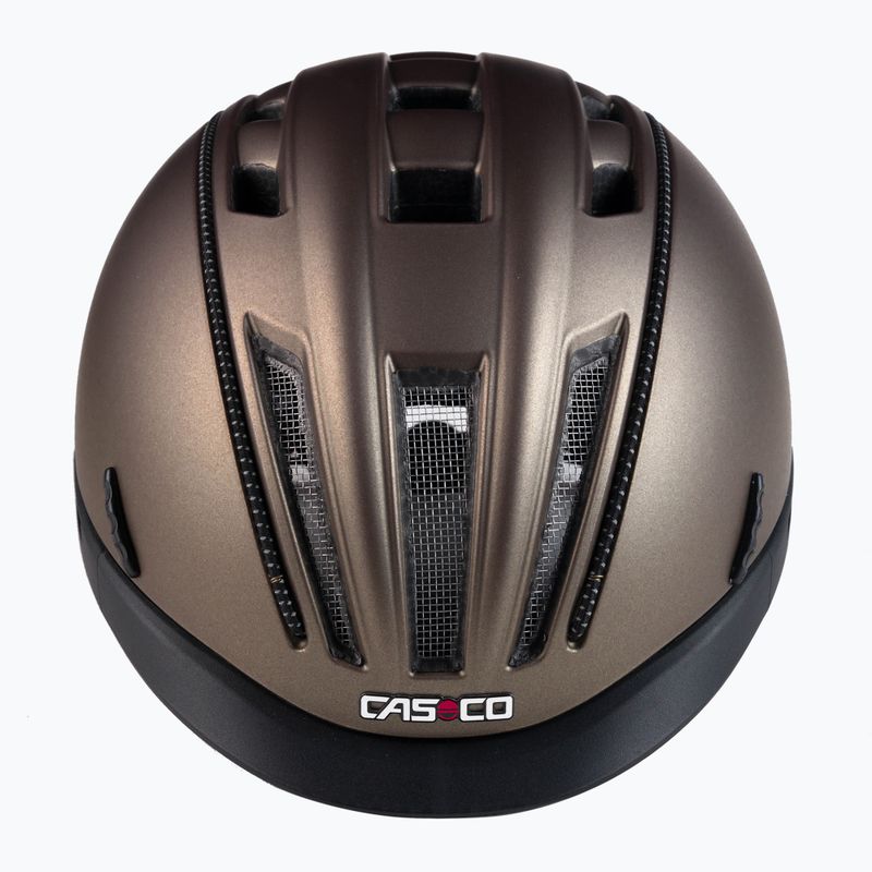 CASCO Roadster kerékpáros sisak barna 04.3606 2