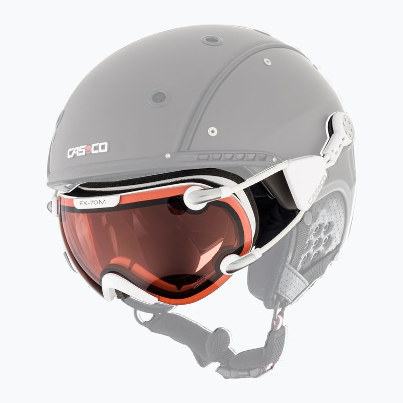 CASCO FX70 Vautron síszemüveg fehér 2