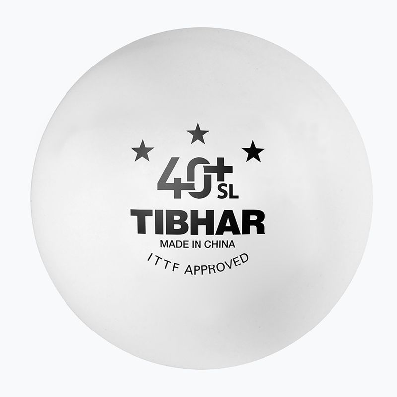 Pingponglabda Tibhar HHH 40+ SL 3 db white 2