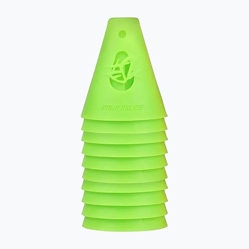 Powerslide kúpok 10-es csomag szlalom kúpok zöld 908009