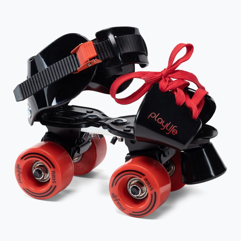 Playlife Sugar Rollerskates gyermek görkorcsolya fekete/piros 880179