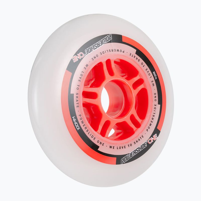 Görkorcsolya kerék Powerslide One 100/82A 4 db red 2