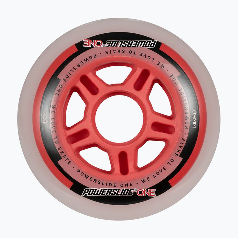 Görkorcsolya kerék Powerslide One 84/82A 4 db red
