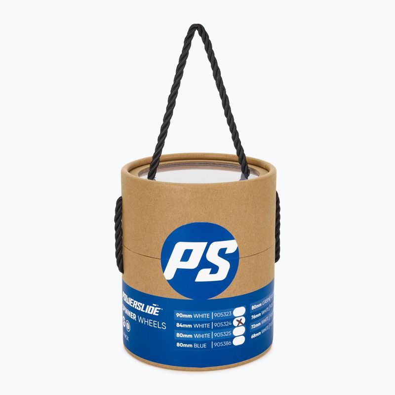 Powerslide Spinner 4-Pack gördeszka kerekek 4 db fehér 905324