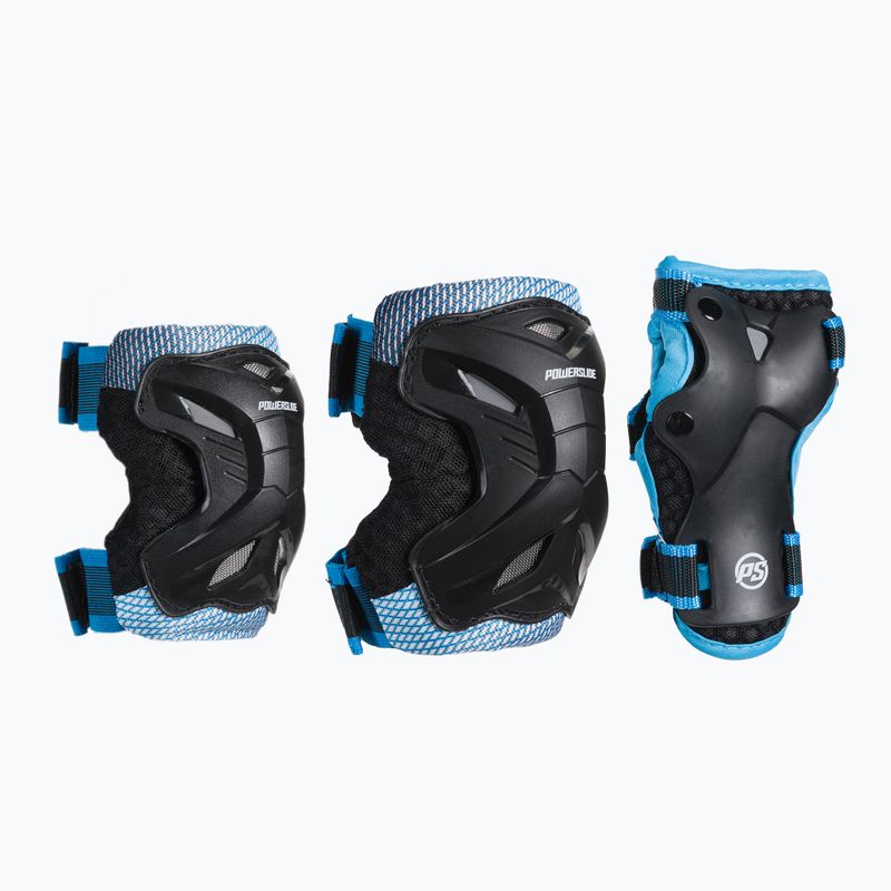 Powerslide Pro Set gyermek párna fekete 906027
