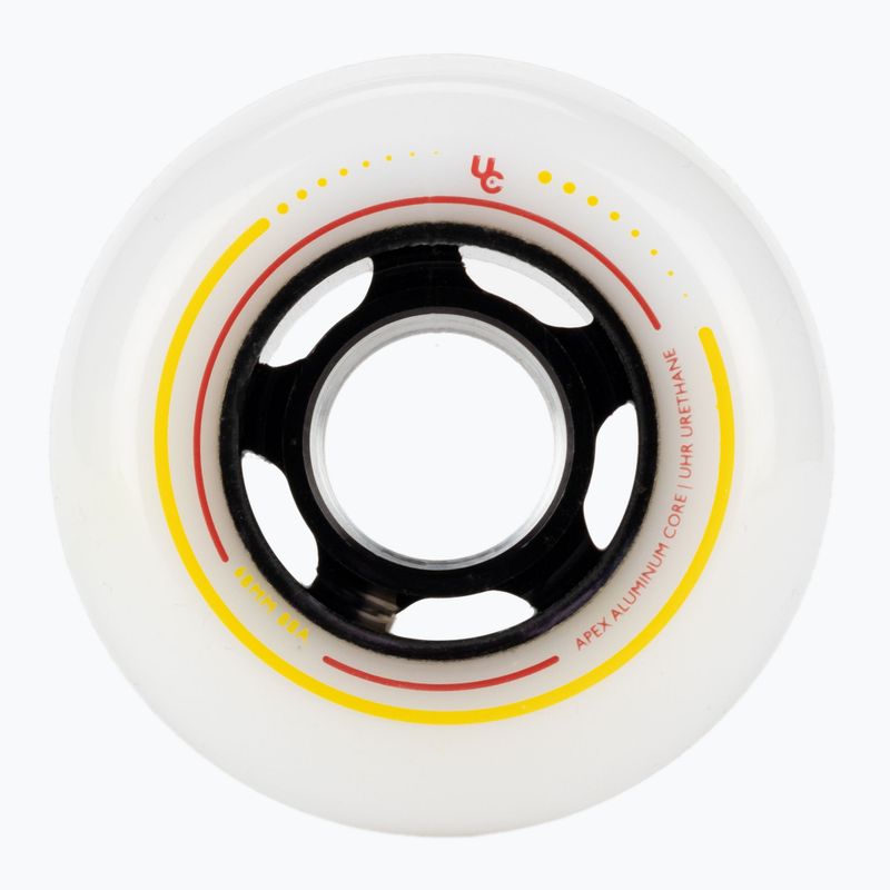 UNDERCOVER WHEELS Apex 68 4-Pack fehér/fekete görkorcsolya kerekek 406194 2