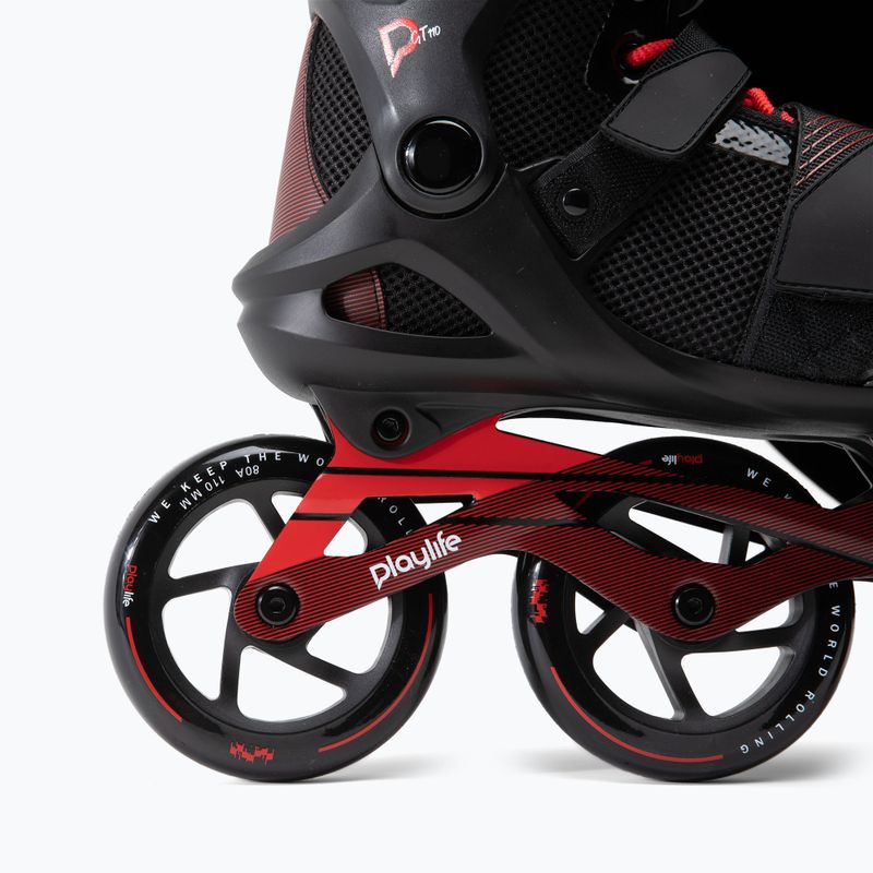 Férfi Playlife GT 110 in-line korcsolya fekete 880272 7