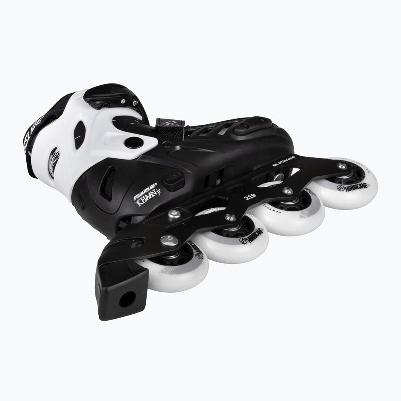 Powerslide Khaan SQD Jr gyermek görkorcsolya fekete 4