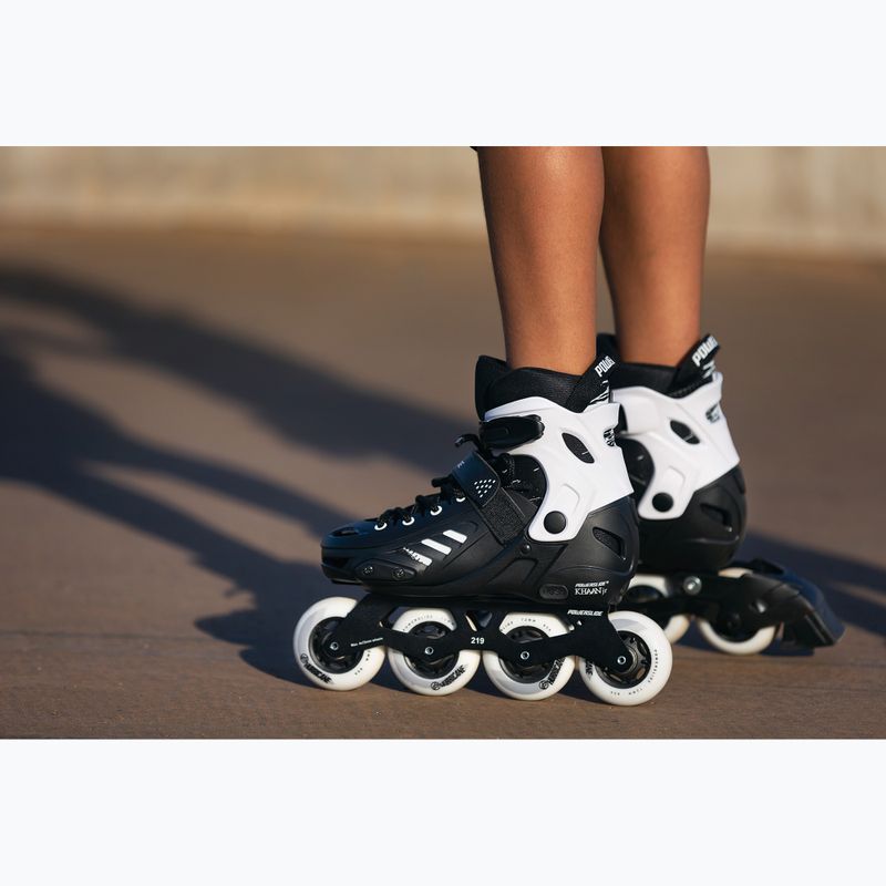 Powerslide Khaan SQD Jr gyermek görkorcsolya fekete 5