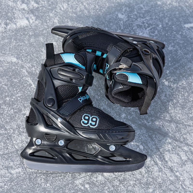 Gyerek korcsolya Playlife Glacier black 9