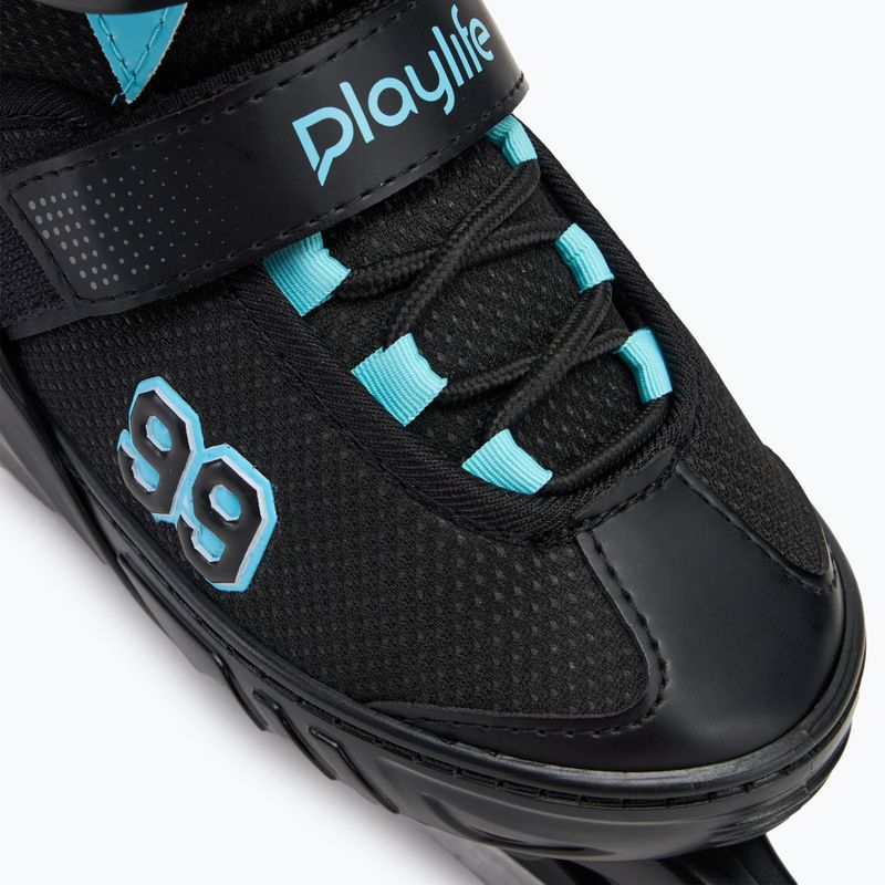 Gyerek korcsolya Playlife Glacier black 5