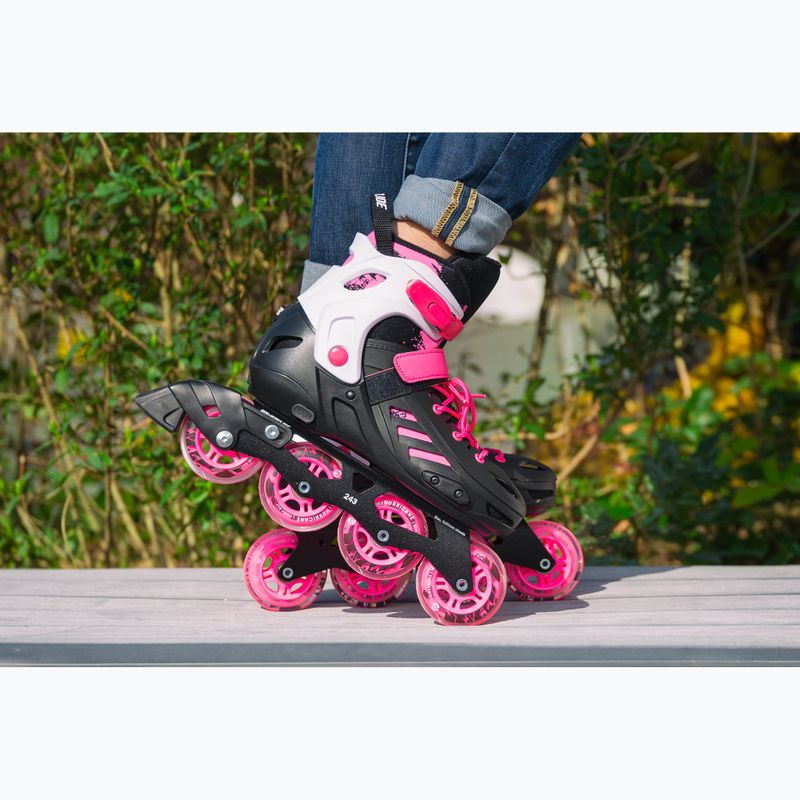 Powerslide Khaan SQD Jr gyermek görkorcsolya rózsaszínű 6