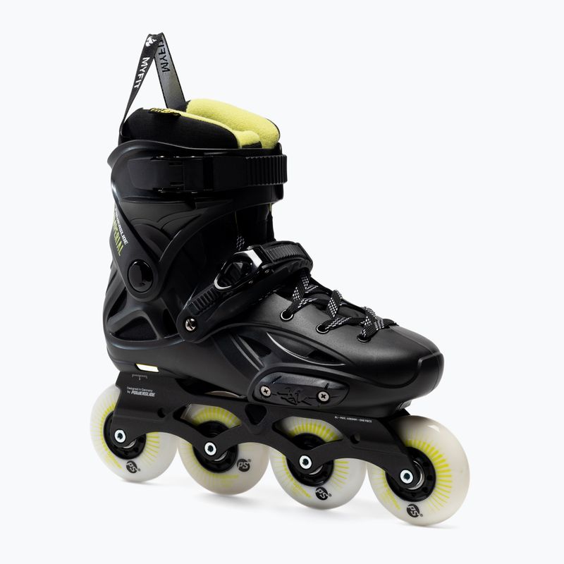 Férfi korcsolya Powerslide Imperial One 80 fekete/sárga 908376