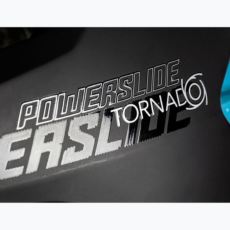 Powerslide Tornado sisak fekete/zöld színben 9