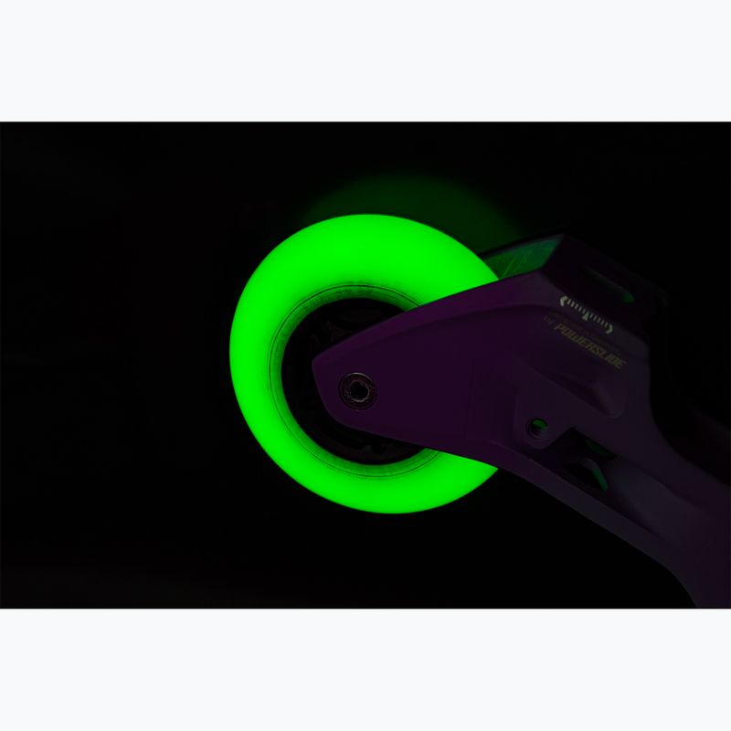 Powerslide Neons 80 mm/85A görkorcsolya kerekek 4 db zöld. 3