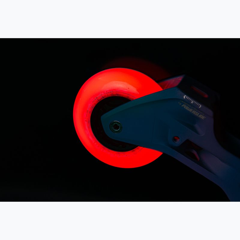 Powerslide Neons 80 mm/85A görkorcsolya kerekek 4 db piros. 3