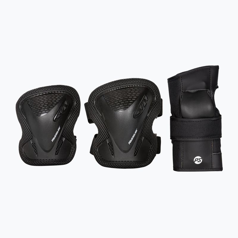 Protektor szett Powerslide Basic Adult black 2