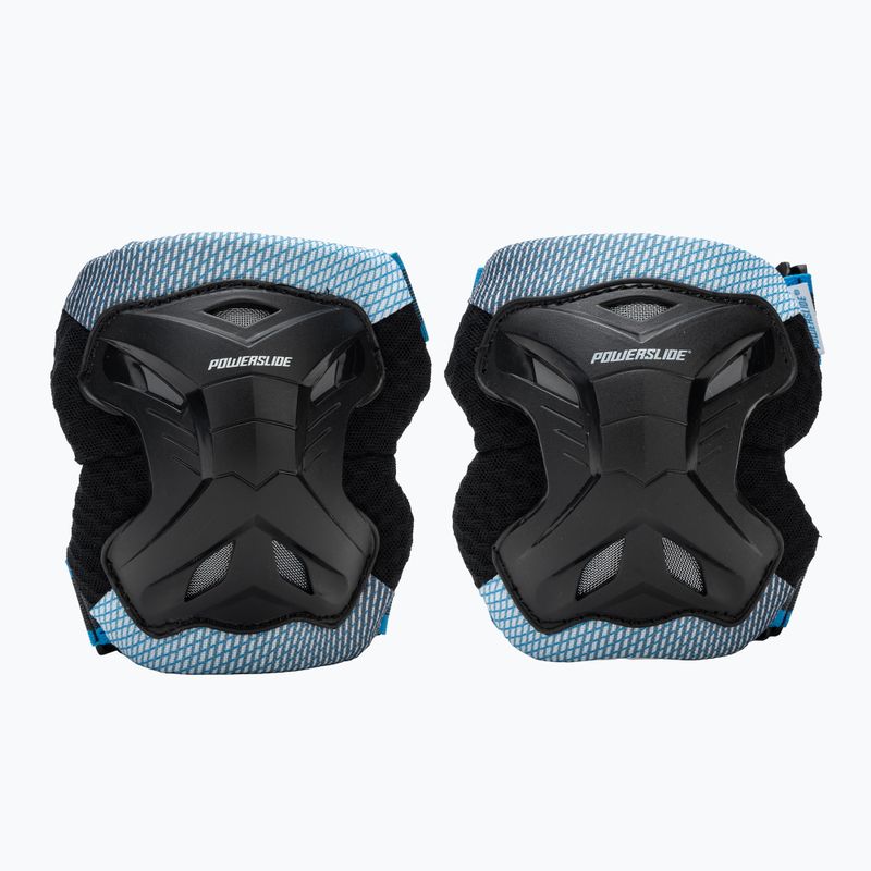 Powerslide Kids Pro Set fekete/kék gyermekvédő szett 2