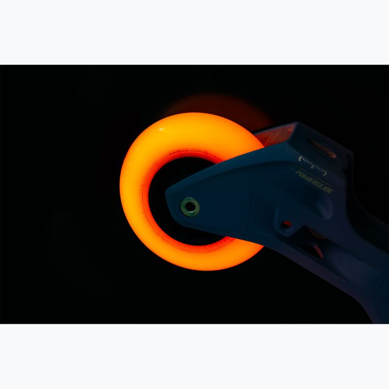 Powerslide Neons 80 mm/85A görkorcsolya kerekek 4 db narancssárga 2
