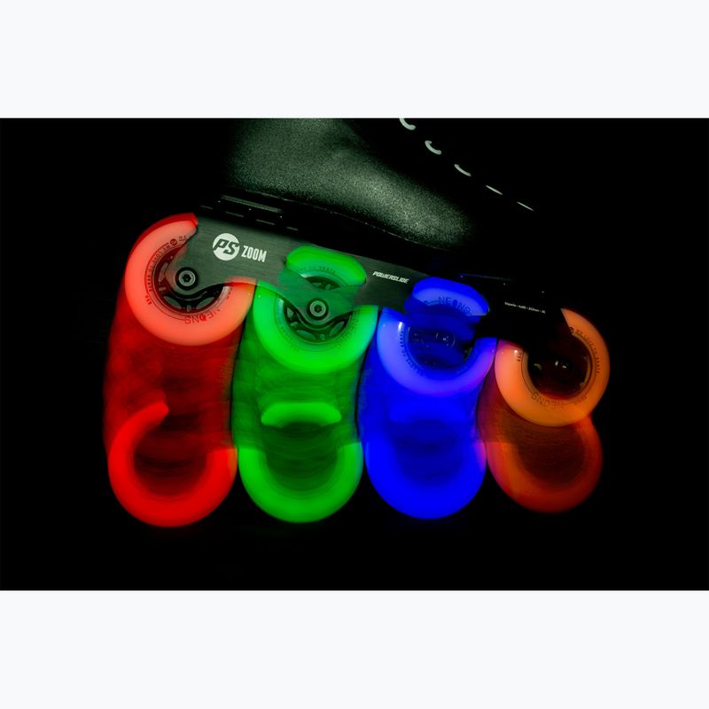 Powerslide Neons 80 mm/85A görkorcsolya kerekek 4 db narancssárga 4