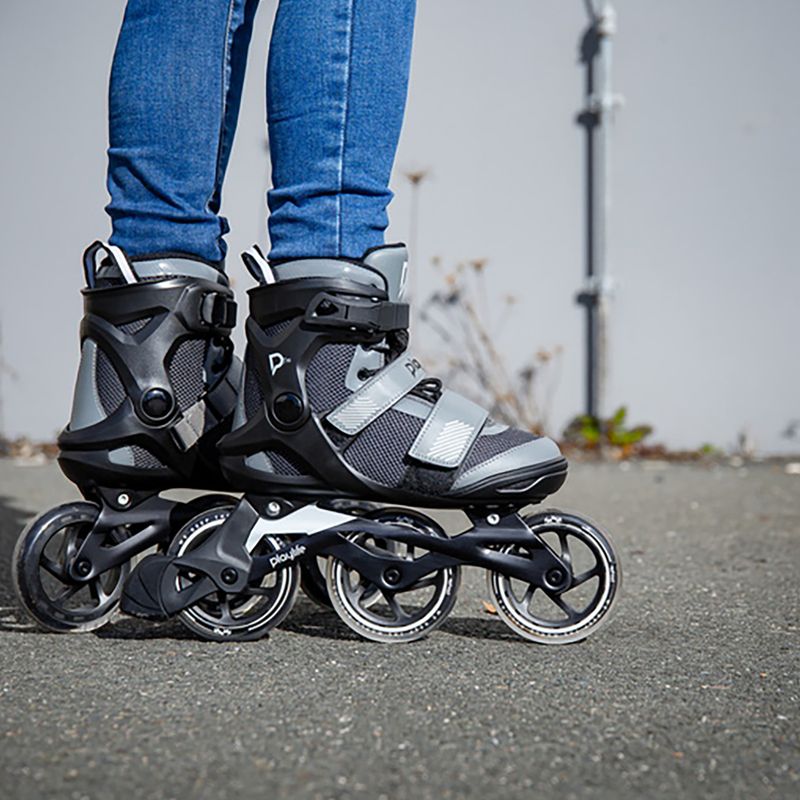 Férfi Playlife GT 110 fekete/szürke görkorcsolya 11