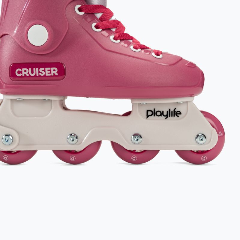 Gyerek görkorcsolya Playlife Cruiser pink 6