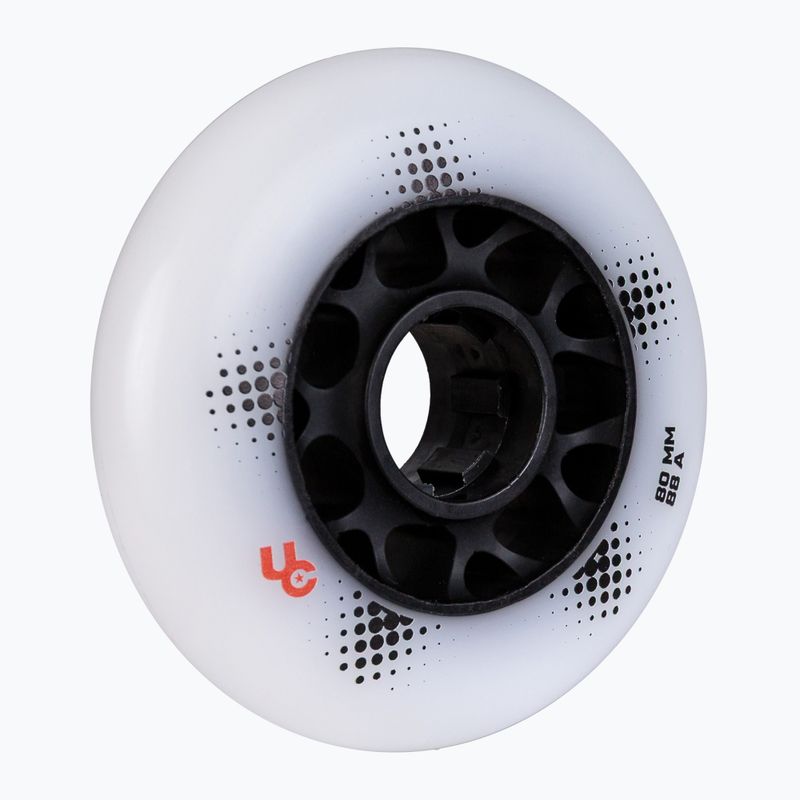 Görkorcsolya kerekek UNDERCOVER WHEELS Team Pro 80 mm/88A 4 pcs. white 4