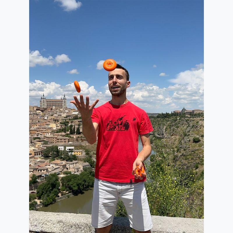 Görkorcsolya kerekek Powerslide King of Slides 4 pcs 76 mm/90A orange/orange 7