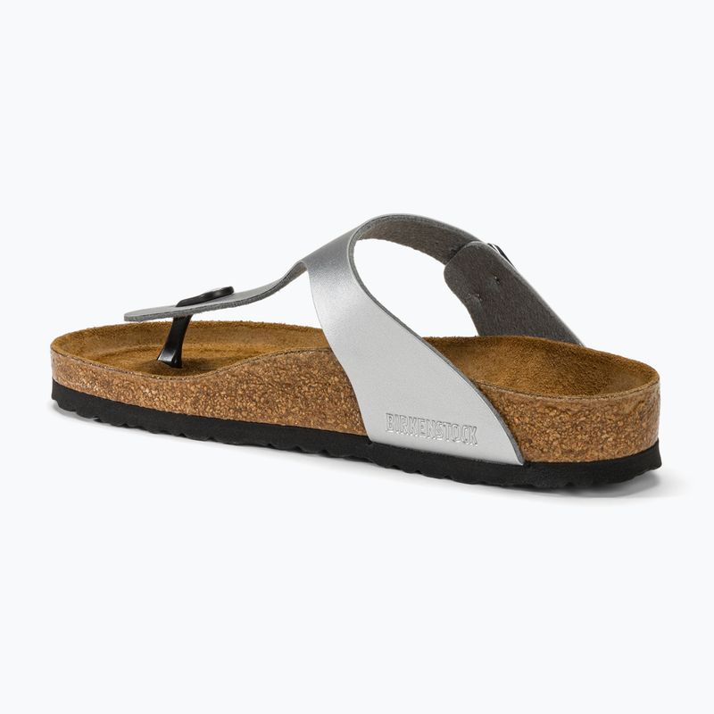 BIRKENSTOCK Gizeh BF Regular ezüst flip flopok 3